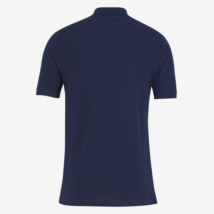 Polo Nike Team Cotton pour homme, bleu marine