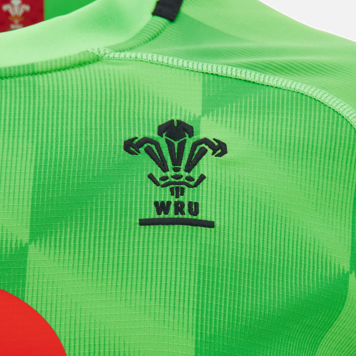 Macron Wales Rugby 2026/27 Trainingsshirt Kids