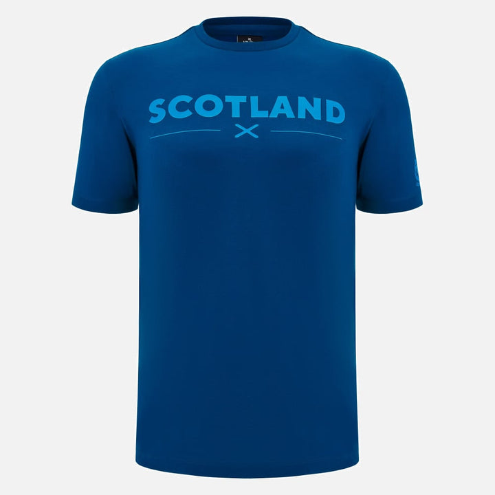 T-shirt Macron Scotland Rugby 2024/25 bleu marine pour homme