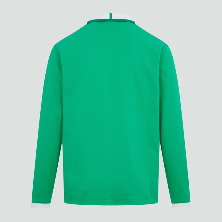 Canterbury Ierland Katoenen Thuisshirt met Lange Mouwen