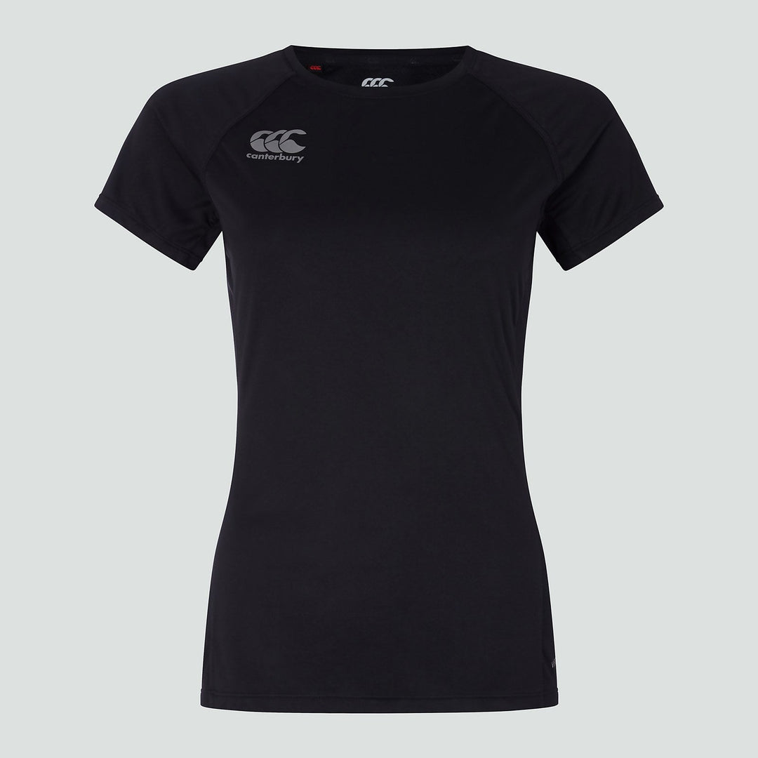 T-shirt Vapodri Super Light pour femme, noir/gris