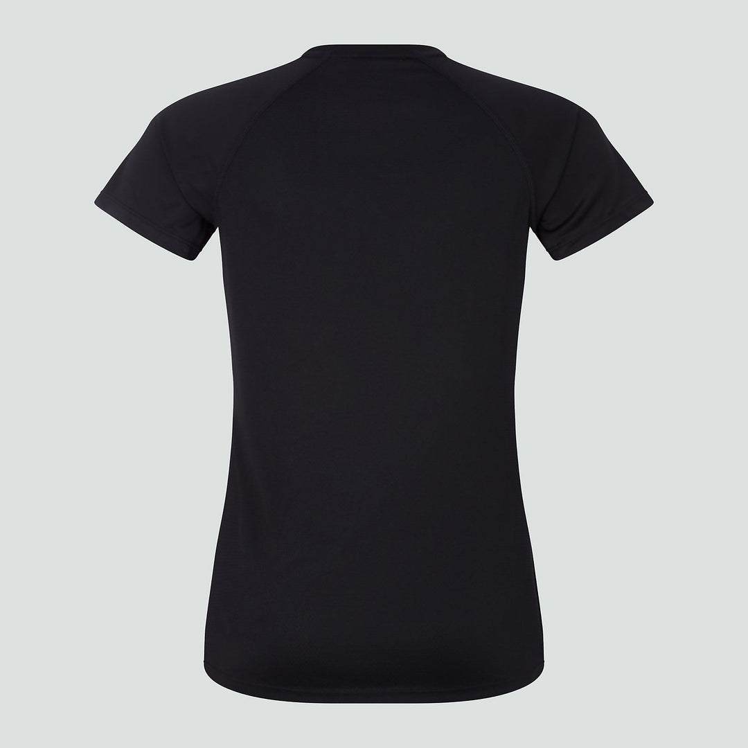 T-shirt Vapodri Super Light pour femme, noir/gris