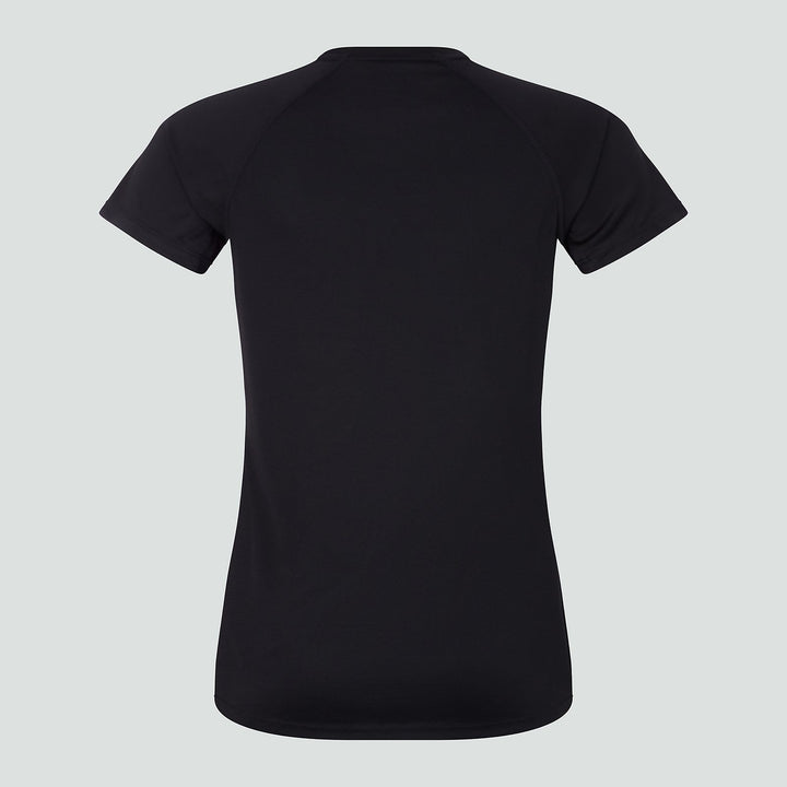 T-shirt Vapodri Super Light pour femme, noir/gris