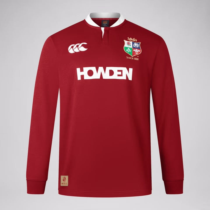 Canterbury British & Irish Lions Classic Long Sleeve Rugby Shirt Senior