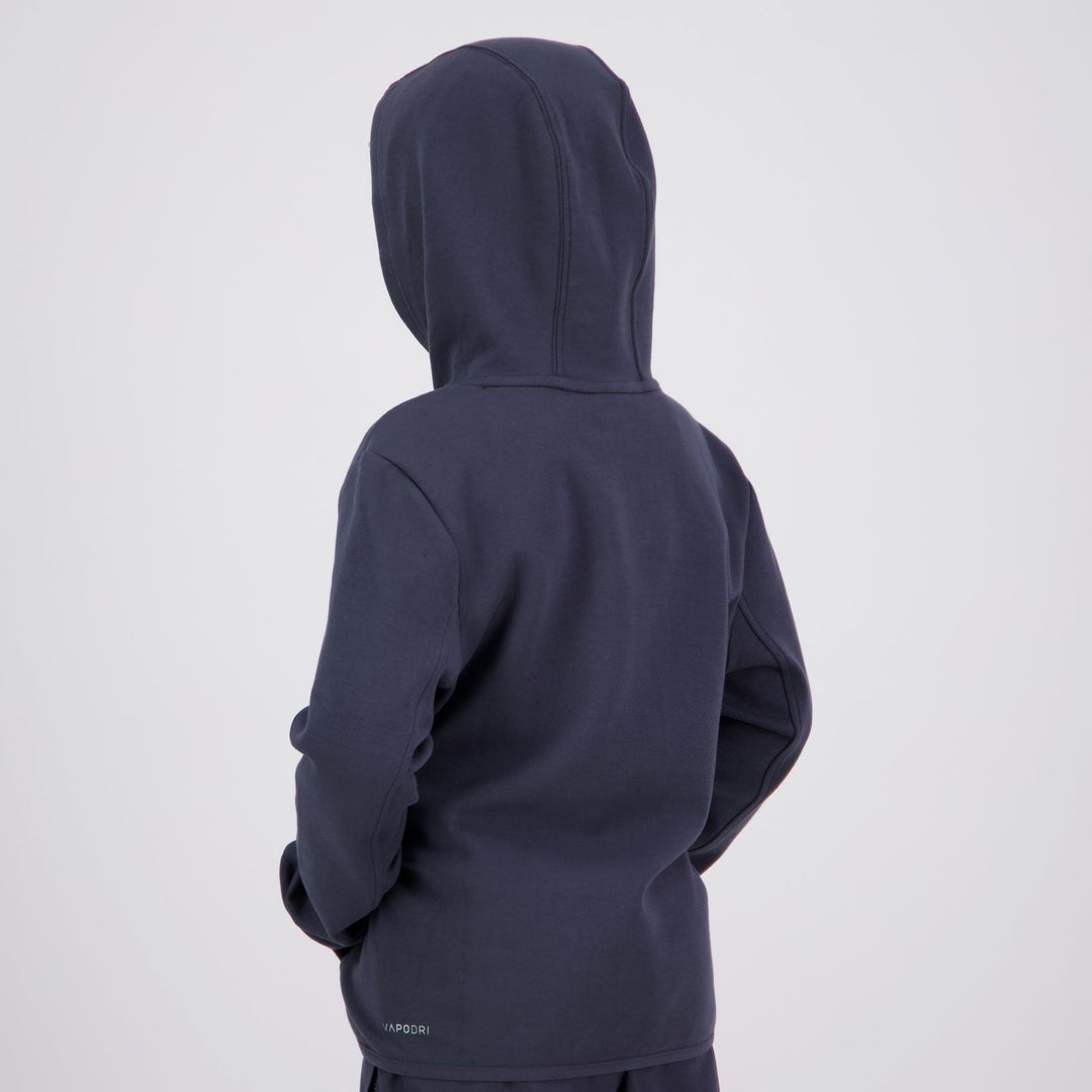 Sweat à capuche unisexe Canterbury Junior Tempo bleu marine 