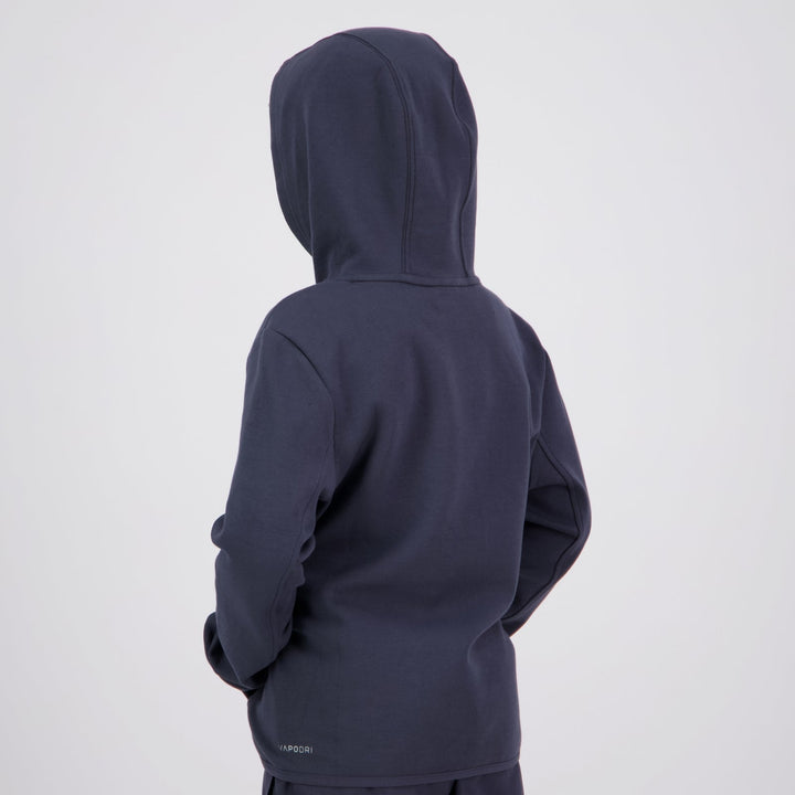 Sweat à capuche unisexe Canterbury Junior Tempo bleu marine 