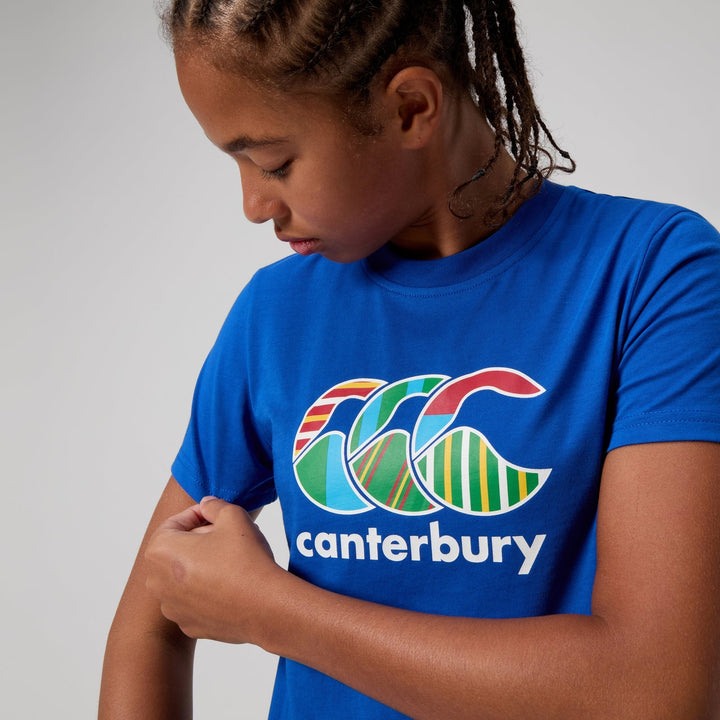 T-shirt unisexe Canterbury Junior Uglies bleu 