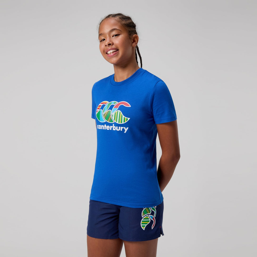T-shirt unisexe Canterbury Junior Uglies bleu 