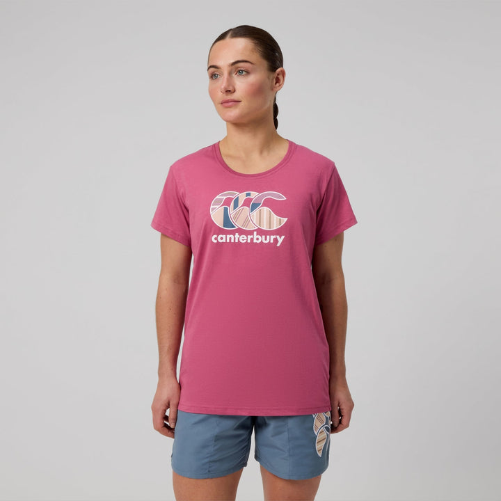 T-shirt Uglies rose pour femme de Canterbury
