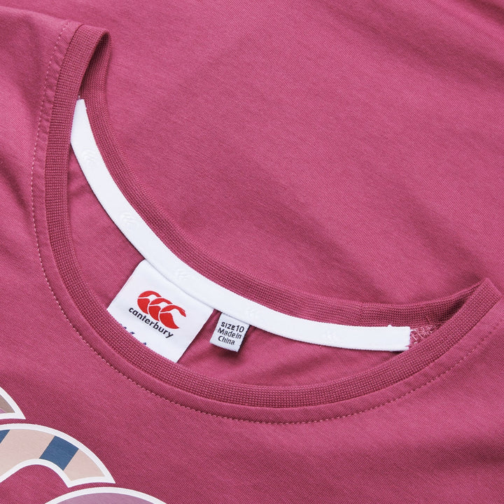 T-shirt Uglies rose pour femme de Canterbury