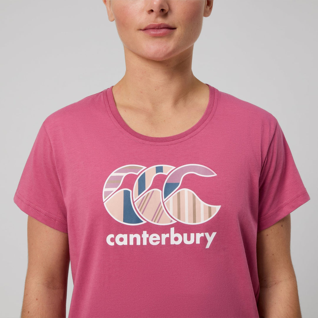T-shirt Uglies rose pour femme de Canterbury