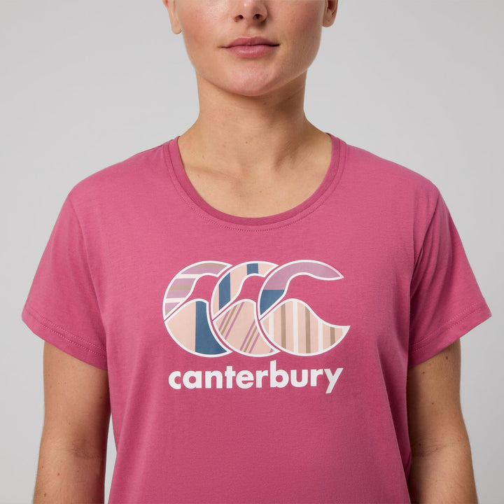 T-shirt Uglies rose pour femme de Canterbury