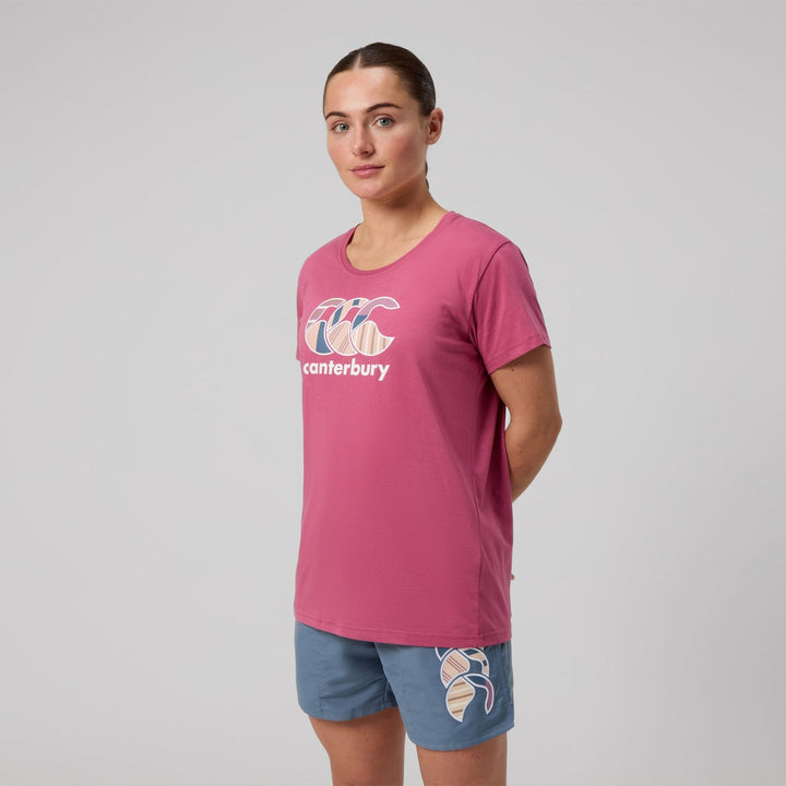 T-shirt Uglies rose pour femme de Canterbury