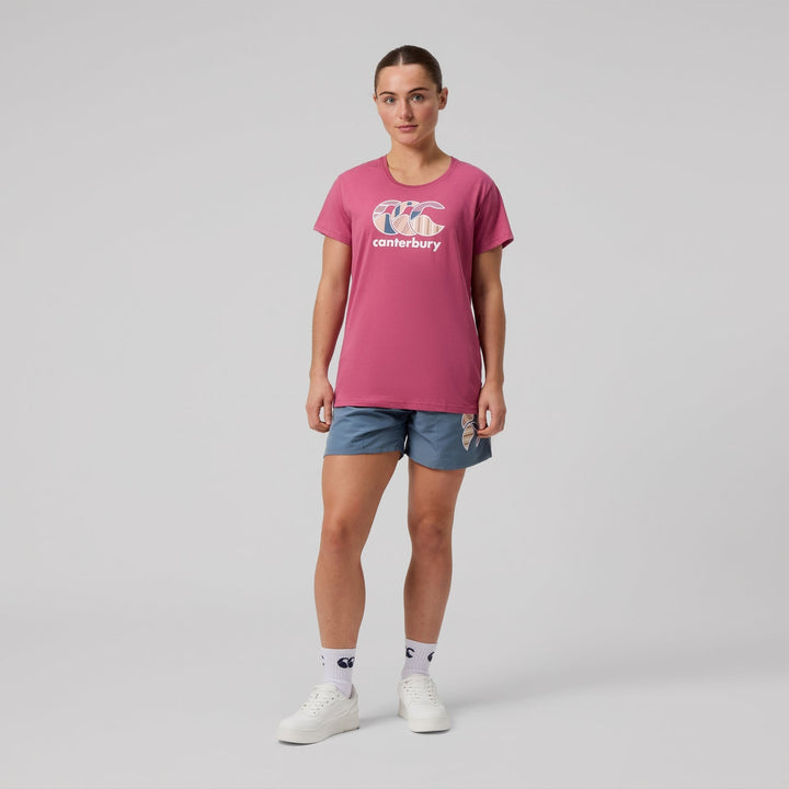 T-shirt Uglies rose pour femme de Canterbury