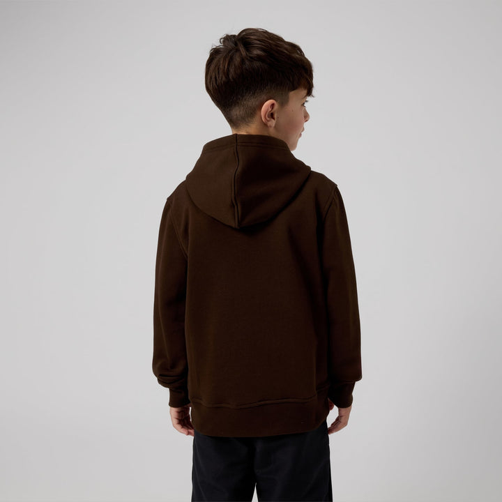 Sweat à capuche unisexe Canterbury Junior Uglies marron 