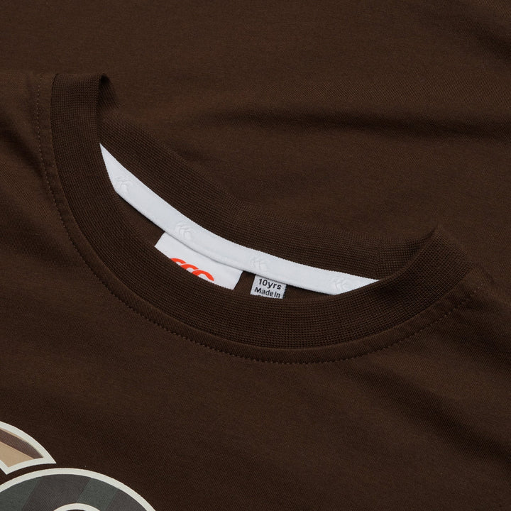 T-shirt unisexe Canterbury Junior Uglies marron 