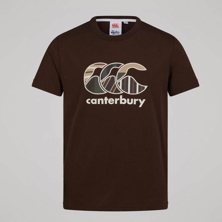 T-shirt unisexe Canterbury Junior Uglies marron 