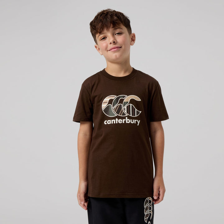 T-shirt unisexe Canterbury Junior Uglies marron 