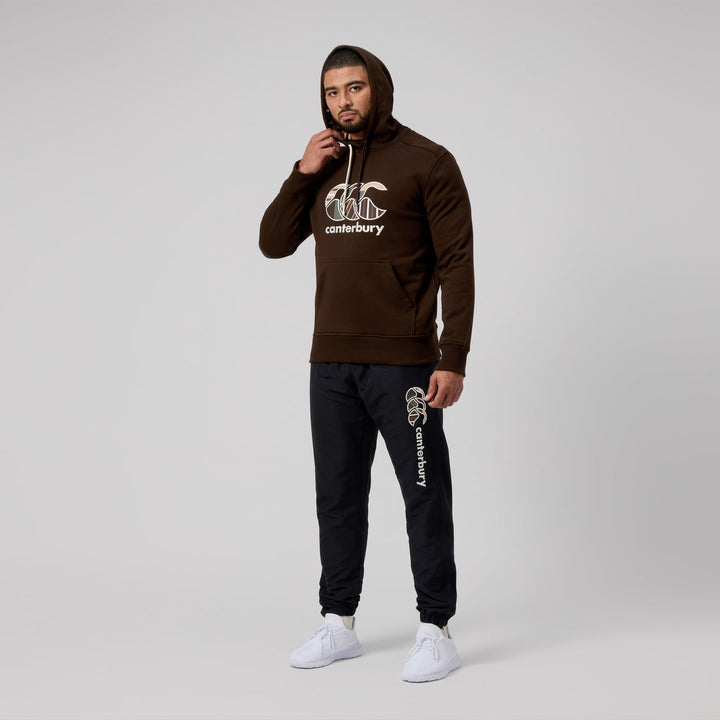 Sweat à capuche Canterbury Uglies pour homme, marron