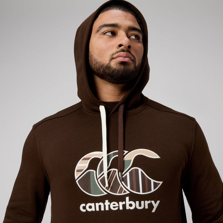 Sweat à capuche Canterbury Uglies pour homme, marron