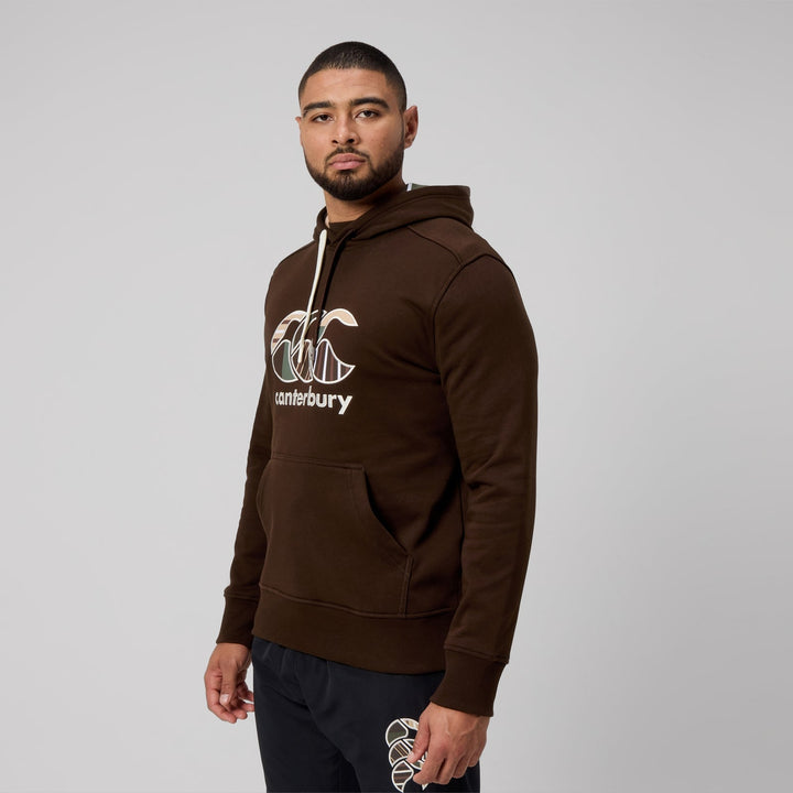 Sweat à capuche Canterbury Uglies pour homme, marron
