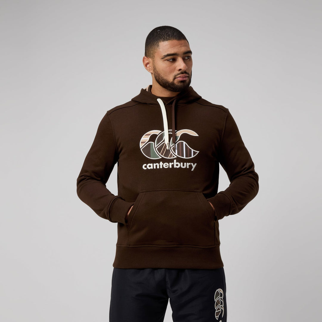 Sweat à capuche Canterbury Uglies pour homme, marron