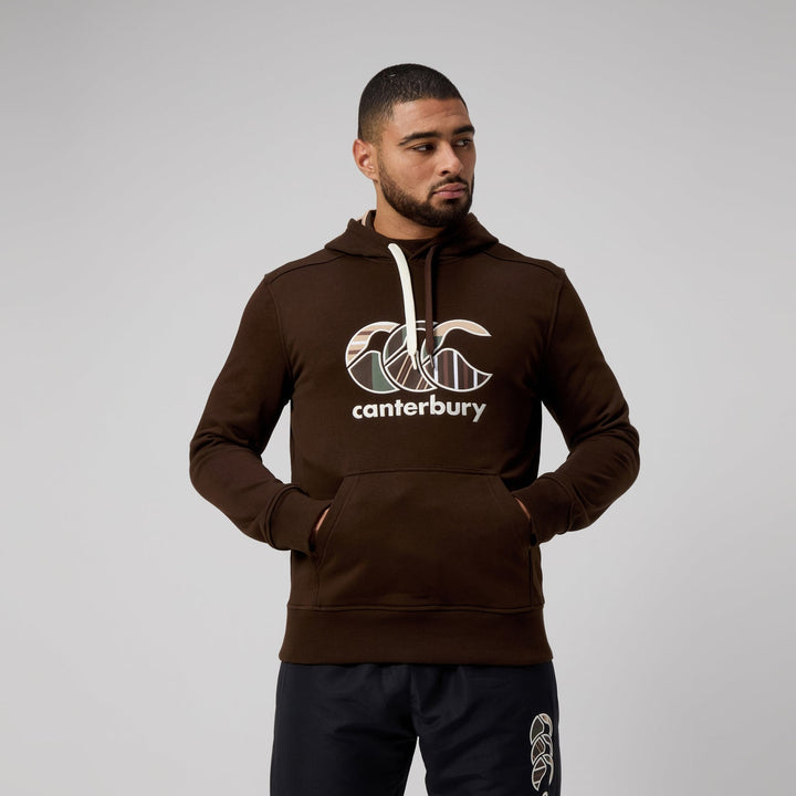 Sweat à capuche Canterbury Uglies pour homme, marron
