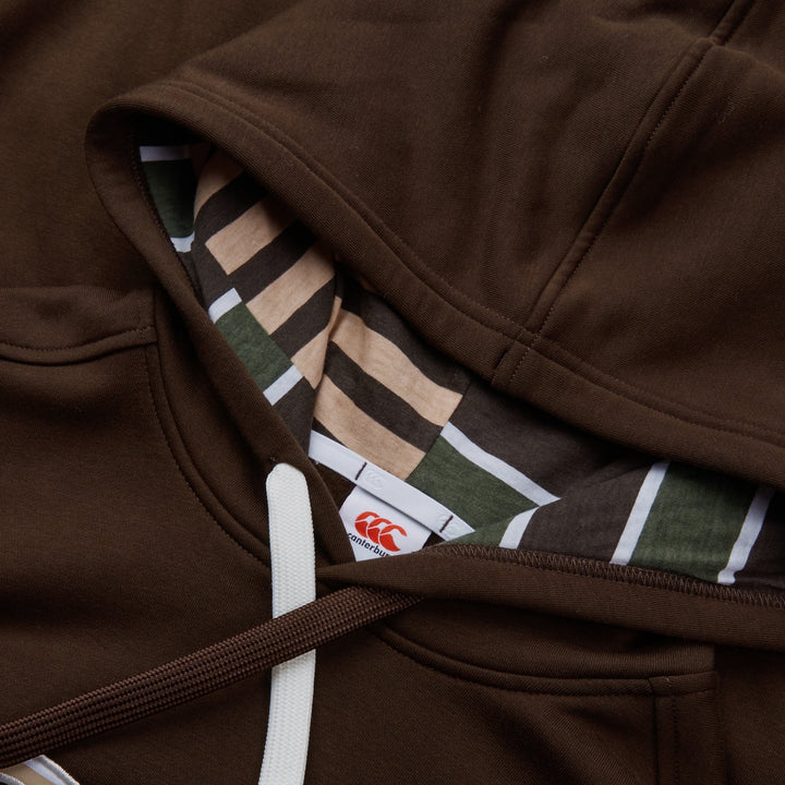 Sweat à capuche Canterbury Uglies pour homme, marron