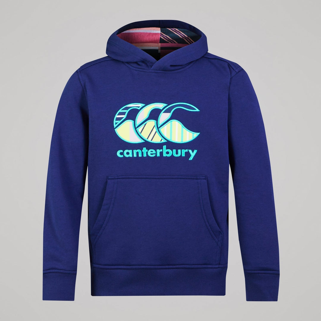 Sweat à capuche unisexe Canterbury Junior Uglies bleu marine 