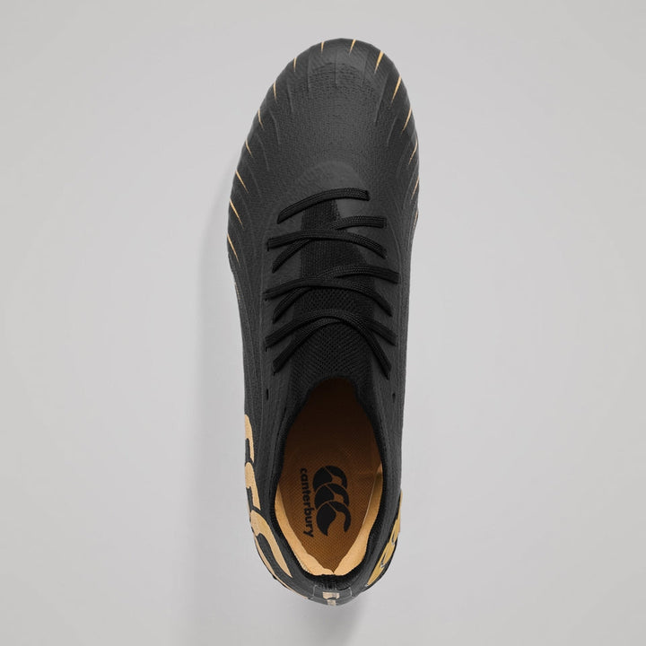 Chaussures de rugby Canterbury Speed ​​Falcon Elite SG noires