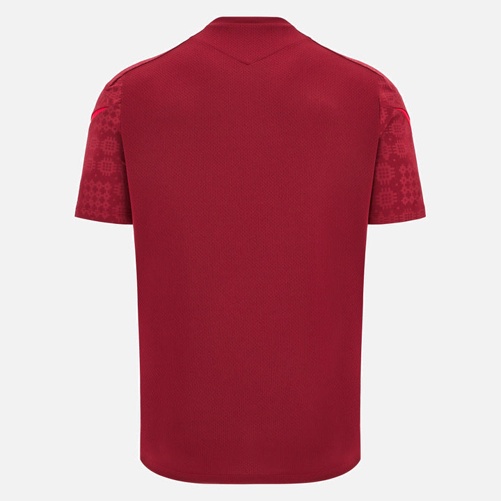 T-shirt d'entraînement Macron Rugby Pays de Galles 2025/26 pour homme