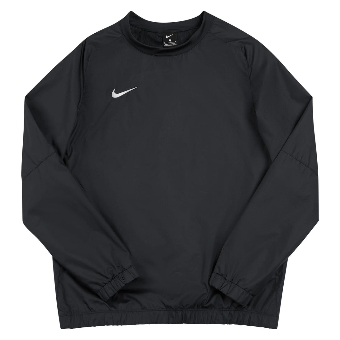 Haut d'entraînement de rugby Nike pour enfant, noir