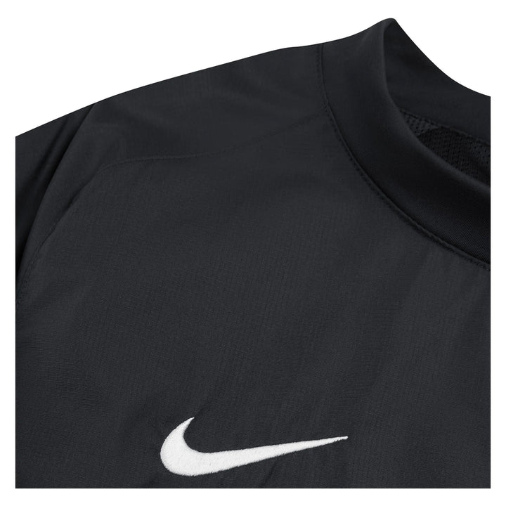Haut d'entraînement de rugby Nike pour enfant, noir