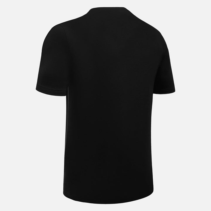 T-shirt Macron Boost Hero en coton pour enfant, noir