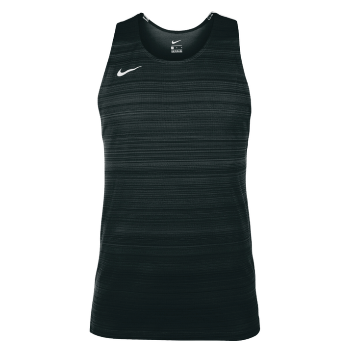 Débardeur Nike Dry Miler pour homme, noir