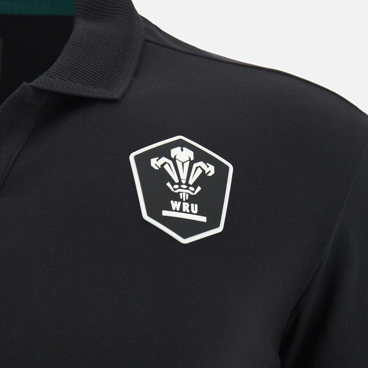 Macron Wales Rugby 2026/27 Officiële Piqué Katoenen Polo Heren