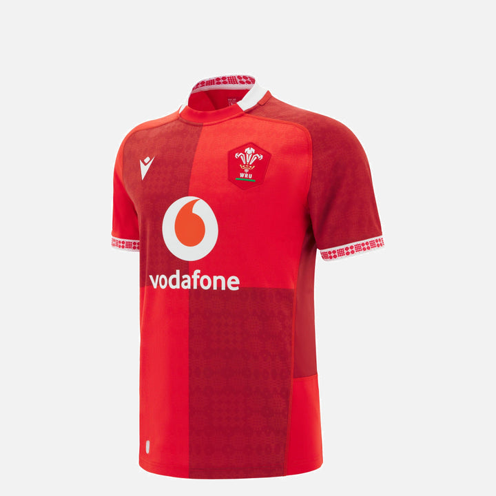 Maillot Macron Pays de Galles Rugby Réplique Domicile 2025/26 Junior