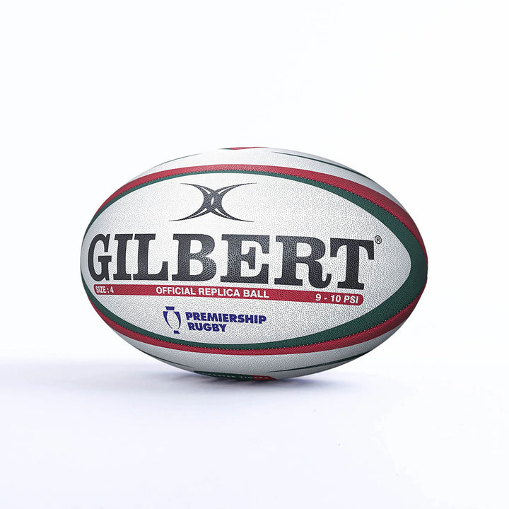 Ballon de rugby réplique Gilbert Leicester Tigers taille 4
