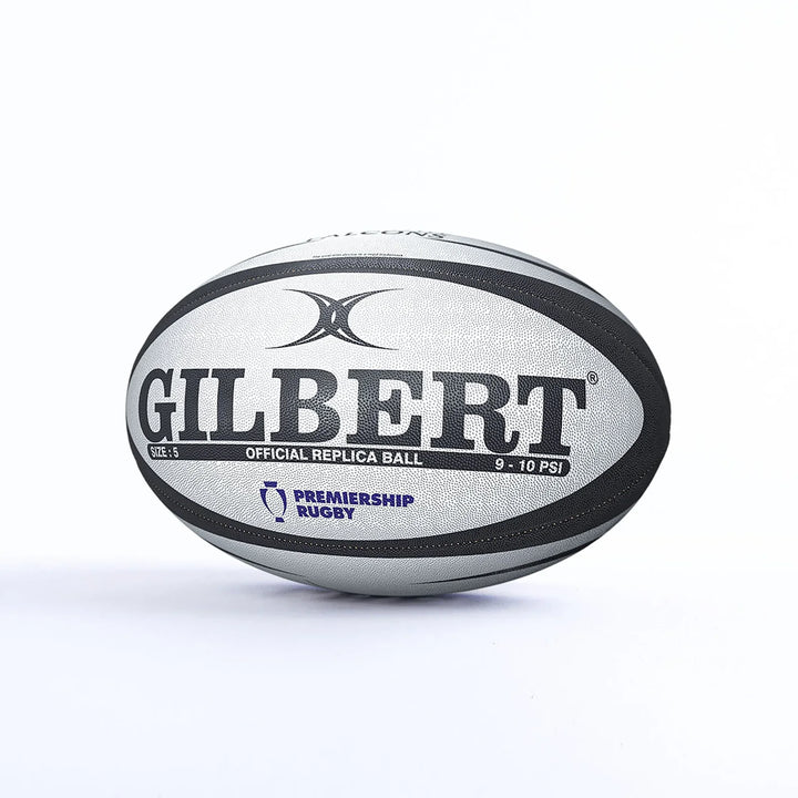 Ballon de rugby réplique Gilbert Newcastle Falcons taille 5