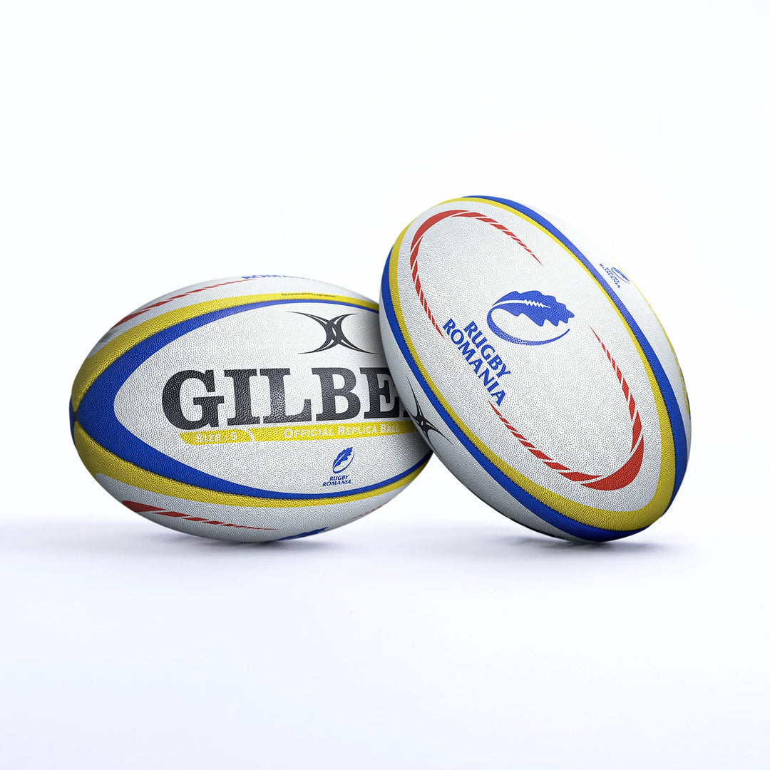 Ballon de rugby réplique Gilbert Roumanie taille 5