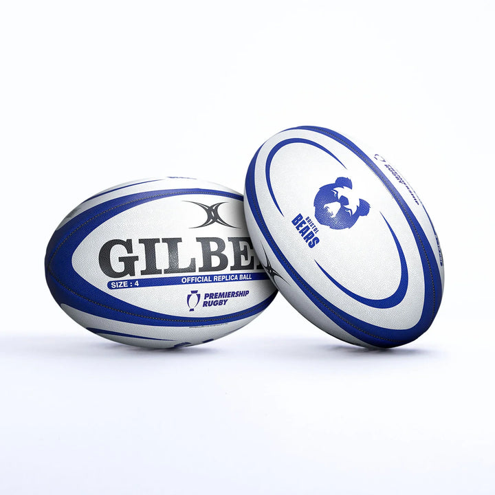Ballon de rugby réplique Gilbert Bristol Bears taille 4