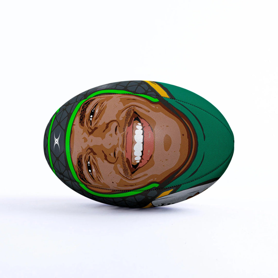 Ballon de rugby signature Gilbert Kurt-Lee Arendse, taille 5