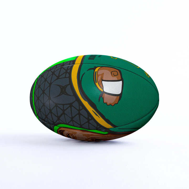 Ballon de rugby signature Gilbert Kurt-Lee Arendse, taille 5