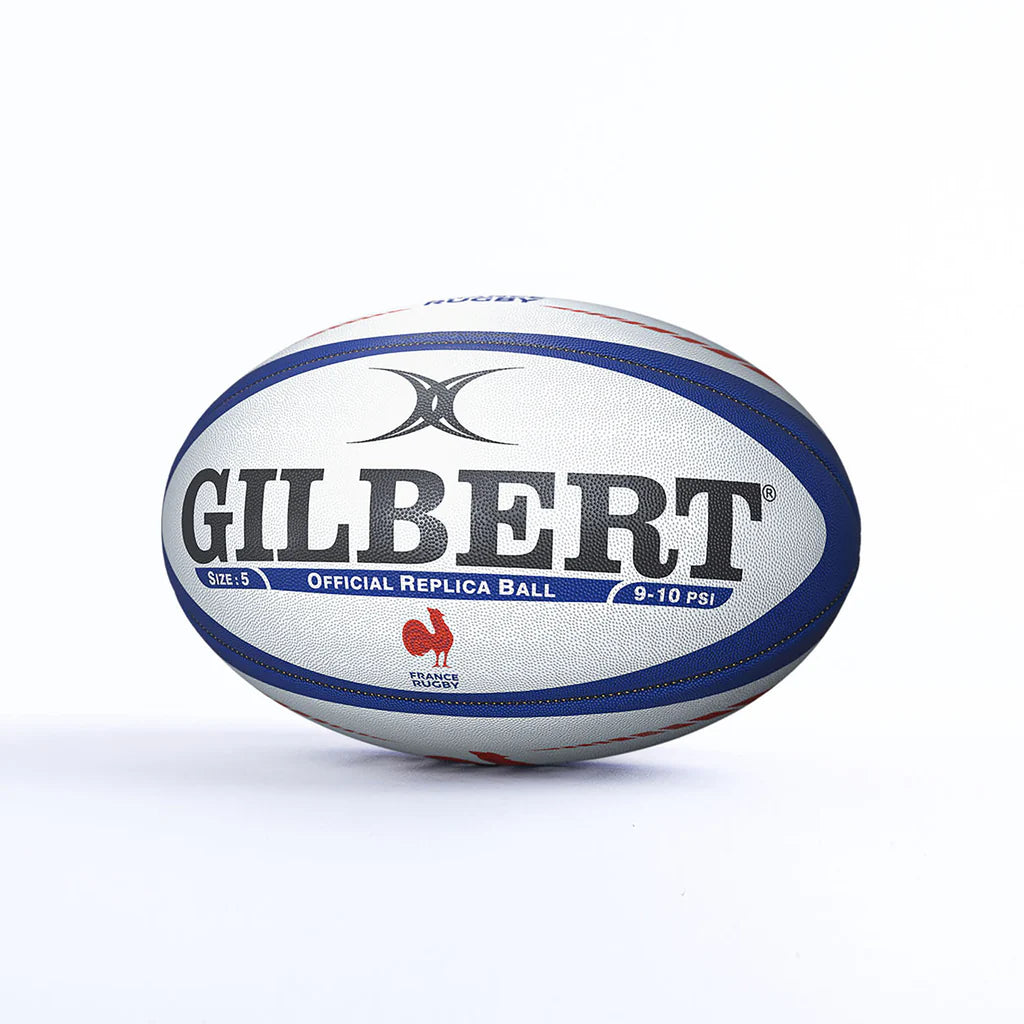 Ballon de rugby réplique Gilbert France taille 5