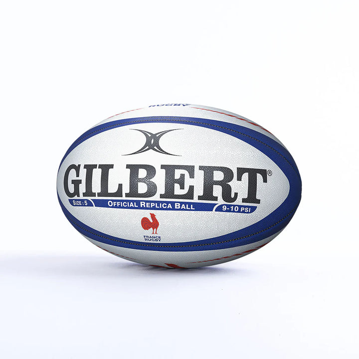 Ballon de rugby réplique Gilbert France taille 5