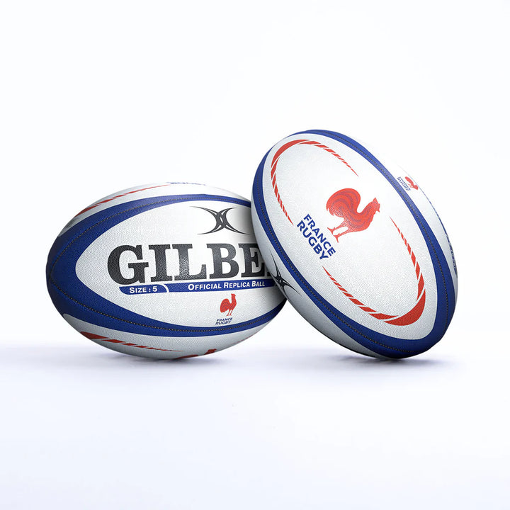 Ballon de rugby réplique Gilbert France taille 5