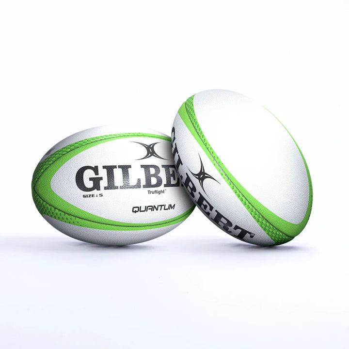 Ballon de rugby Gilbert Quantum 7S Vert Taille 5