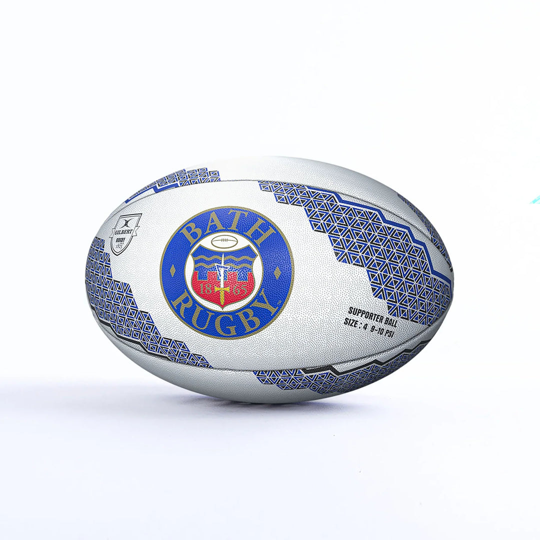Ballon de rugby Gilbert Bath Supporter taille 4