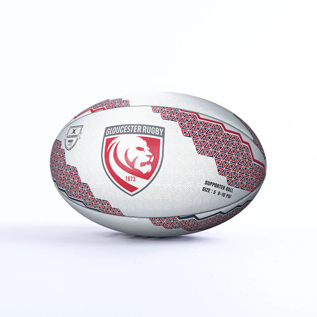 Gilbert Gloucester Rugby Supporter Rugby Ball Size 5