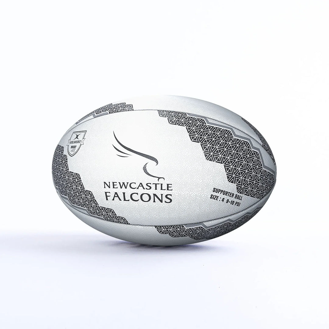 Ballon de rugby Gilbert Newcastle Falcons Supporter Taille 4